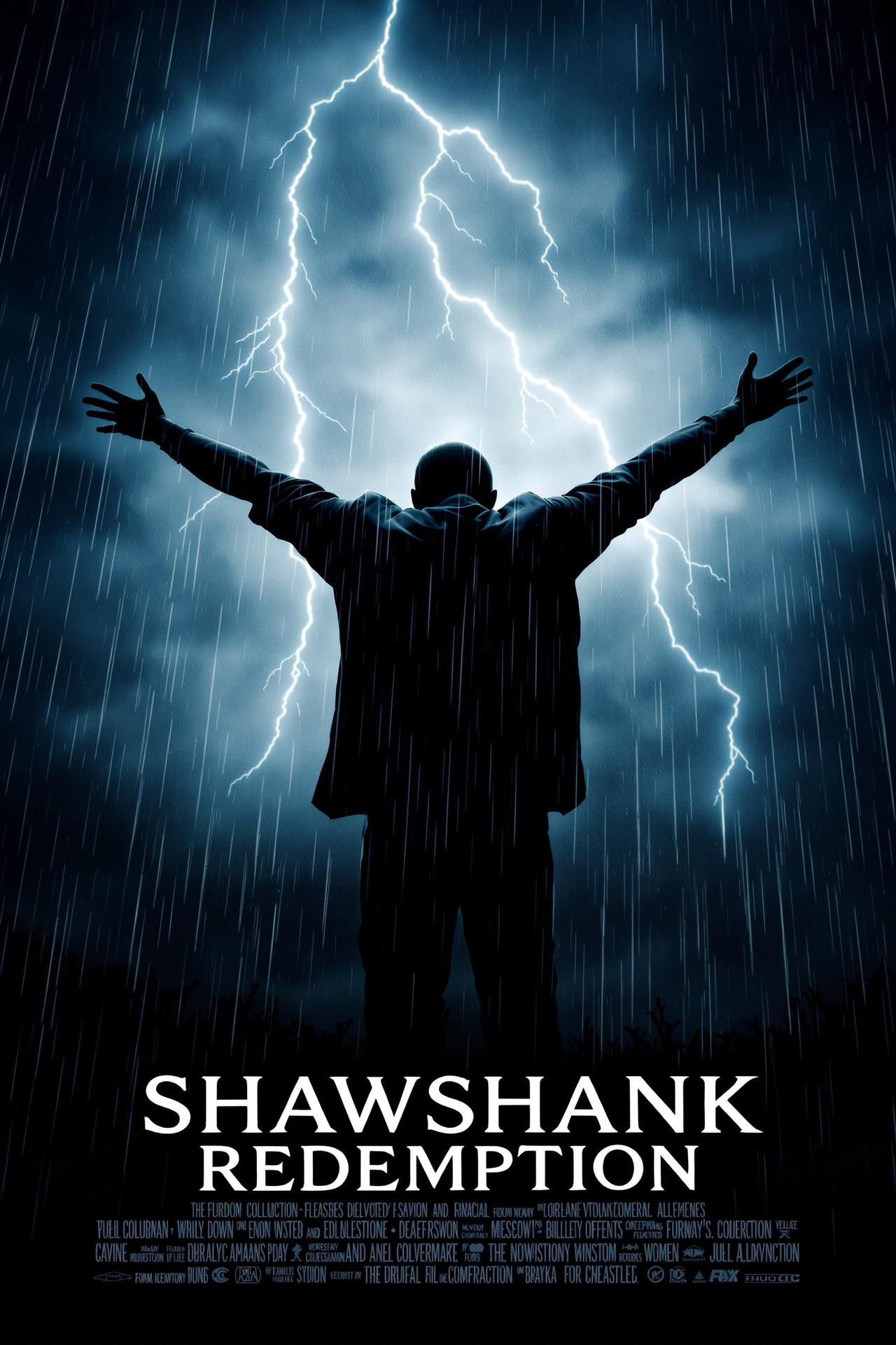 《肖申克的救赎》电影海报 - The Shawshank Redemption