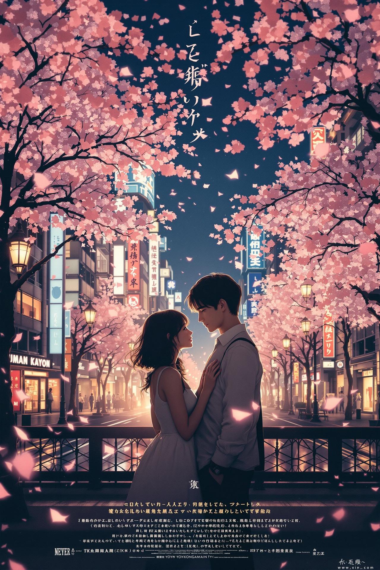 《花束般的恋爱》电影海报 - We Made a Beautiful Bouquet