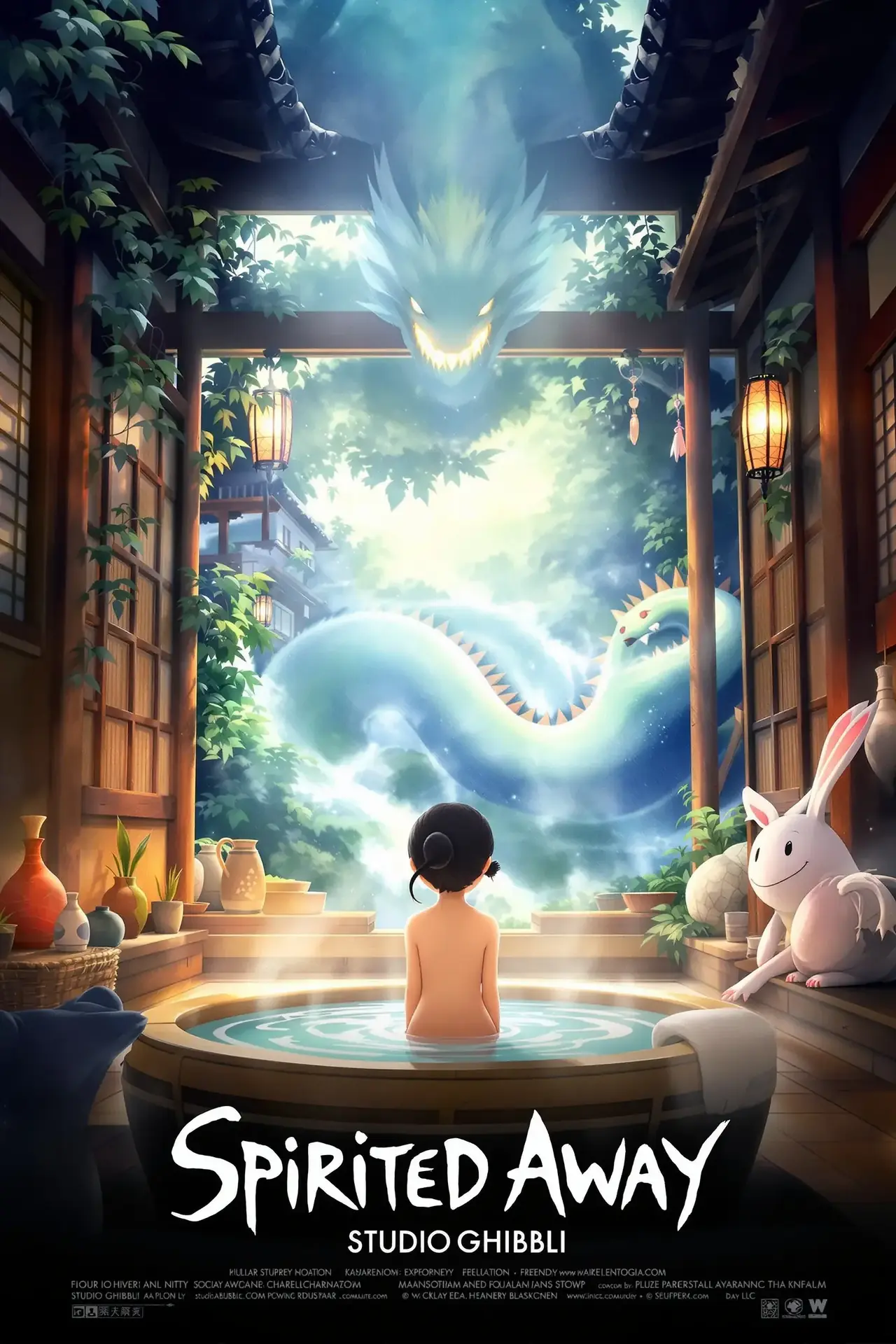 《千与千寻》电影海报 - Spirited Away
