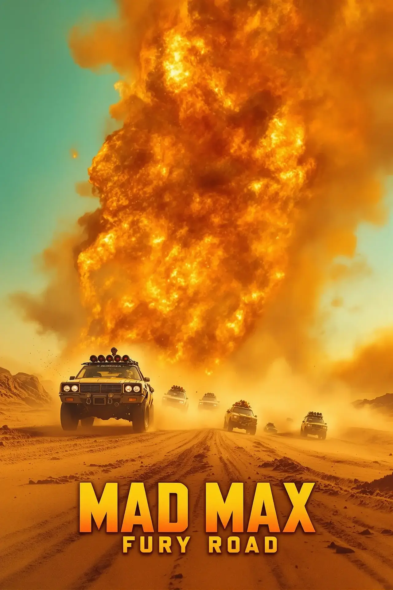 《疯狂麦克斯：狂暴之路》电影海报 - Mad Max: Fury Road