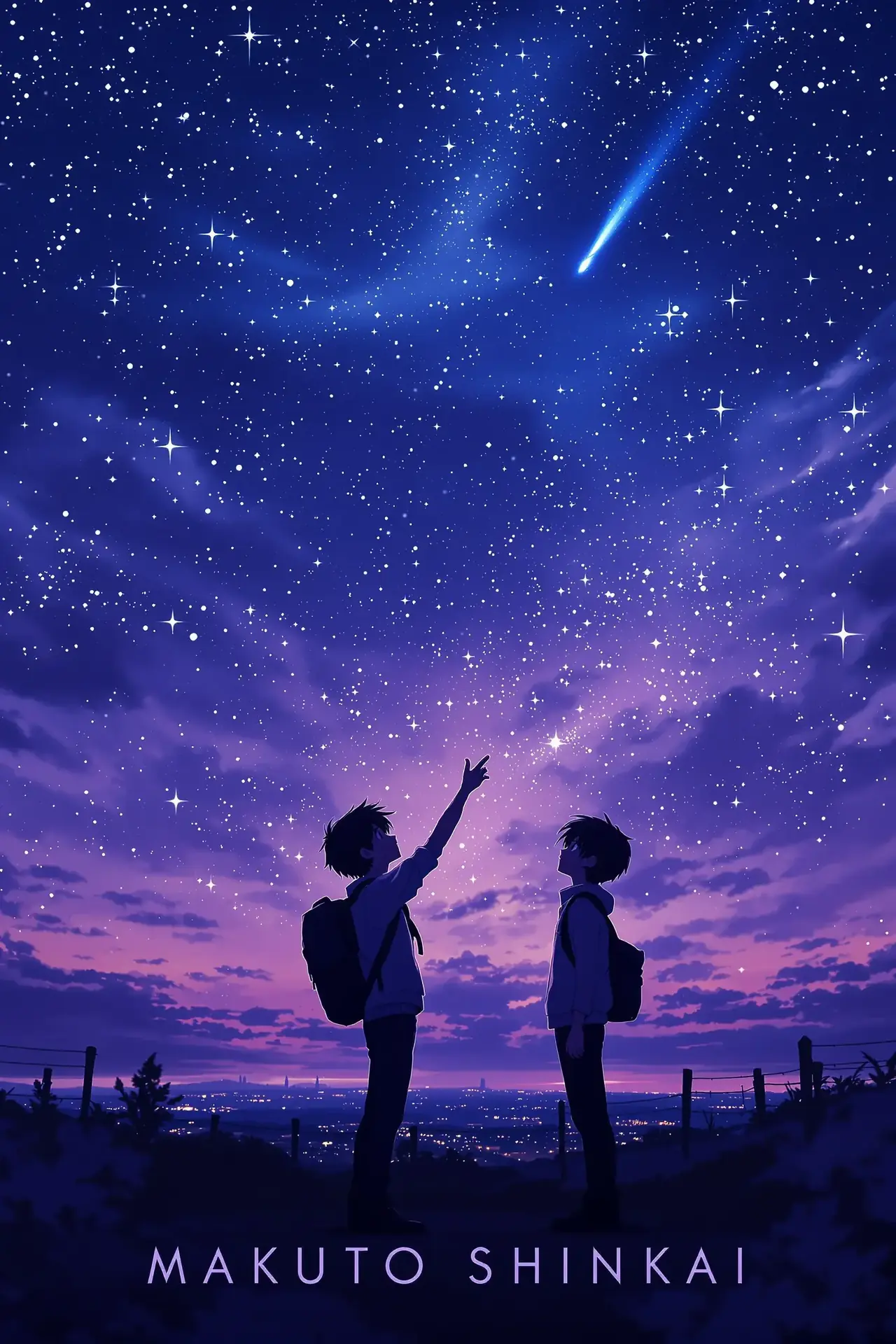 《你的名字。》电影海报 - Your Name.